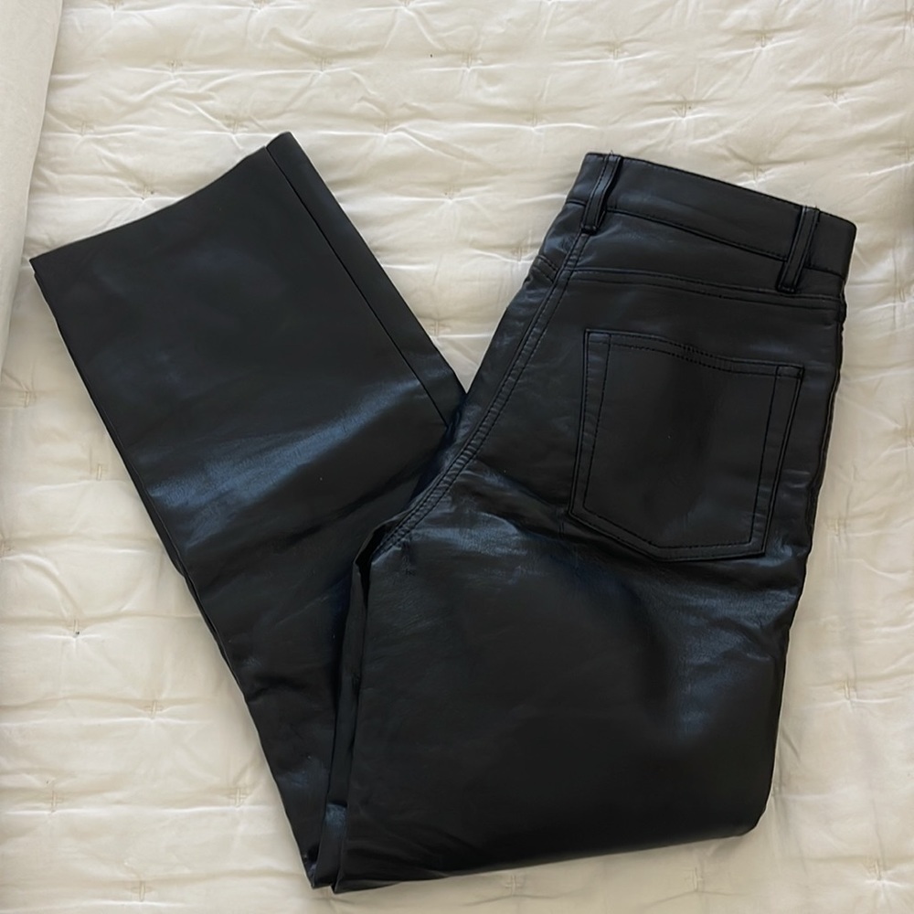 Aritzia Wilfred Melina Faux Leather Pant - Picture 8 of 13
